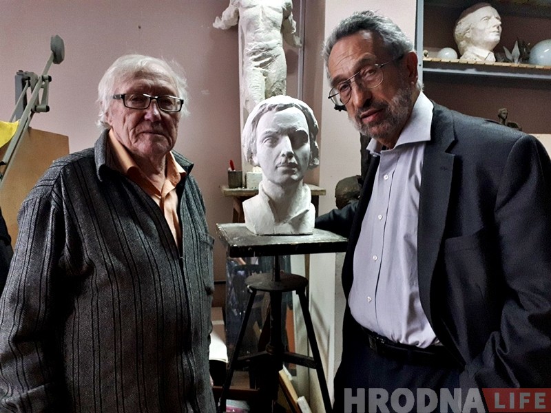 "Гродна мае асаблівую энергетыку". Унук паэта Лейбы Найдуса пабываў на радзіме продкаў