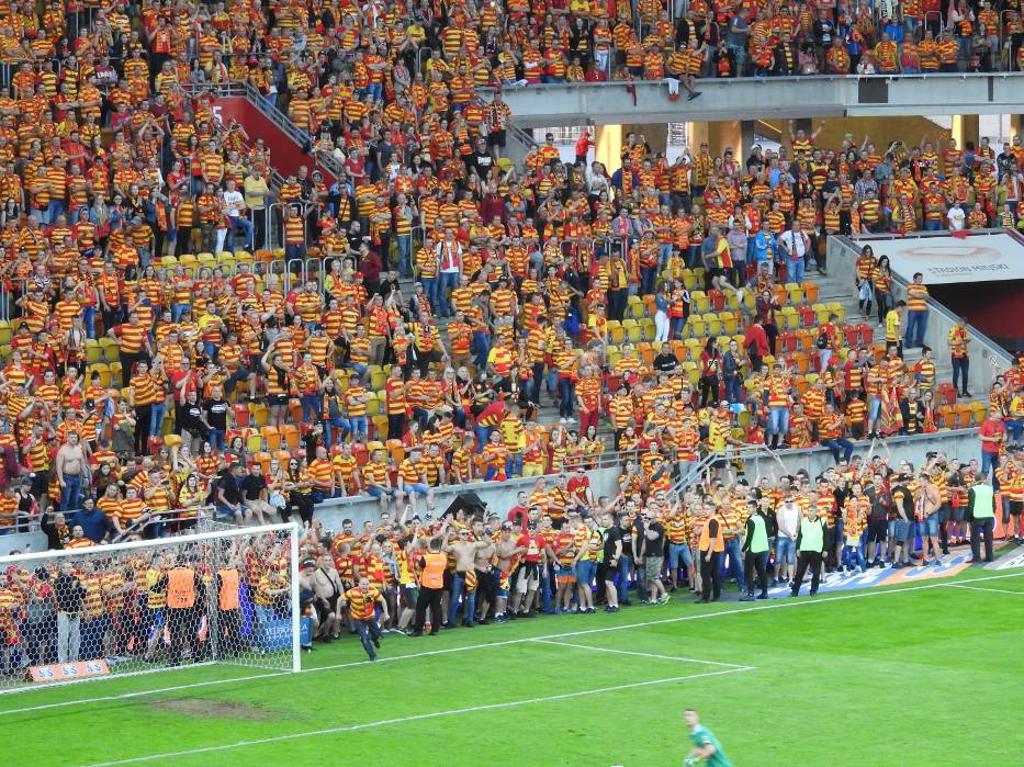 Беласток - горад дзе жывуць футболам: "Ягелонія" зноў сярод лідараў чэмпіянату Польшчы Беласток - горад дзе жывуць футболам: "Ягелонія" зноў сярод лідараў чэмпіянату Польшчы