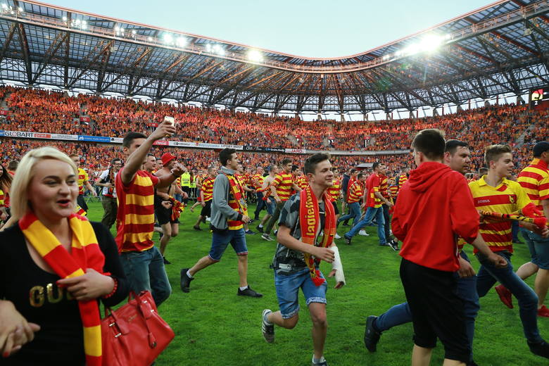 Беласток - горад дзе жывуць футболам: "Ягелонія" зноў сярод лідараў чэмпіянату Польшчы Беласток - горад дзе жывуць футболам: "Ягелонія" зноў сярод лідараў чэмпіянату Польшчы