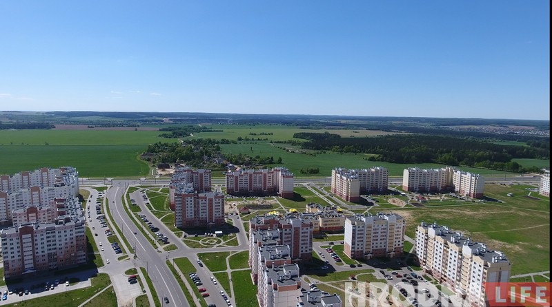 У Гродне каля Альшанкі пабудуюць яшчэ два мікрараёны