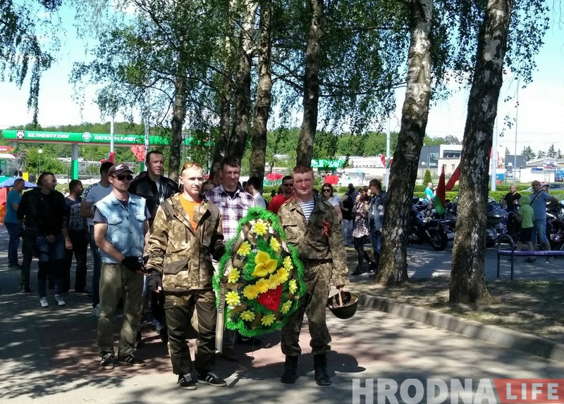 “Можам паўтарыць” ці “Ніколі зноў”? Гродзенскія байкеры расказалі, што для іх значыць Дзень Перамогі