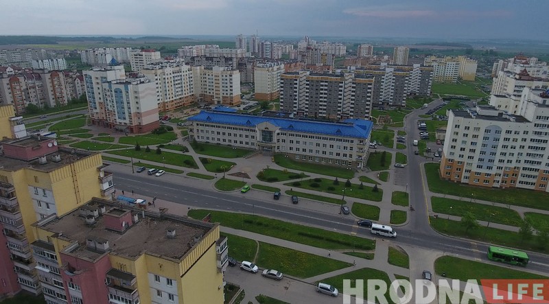 Раёны, кварталы: лётаем над Дзевятоўкай