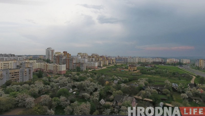 Раёны, кварталы: лётаем над Дзевятоўкай