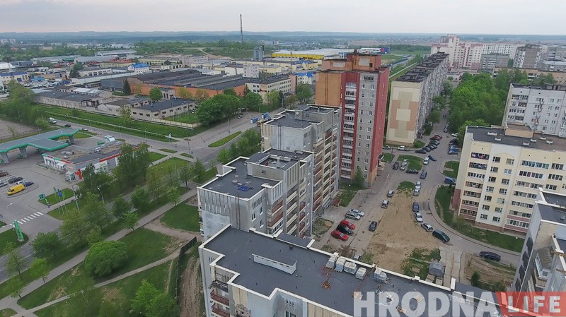 Раёны, кварталы: лётаем над Дзевятоўкай