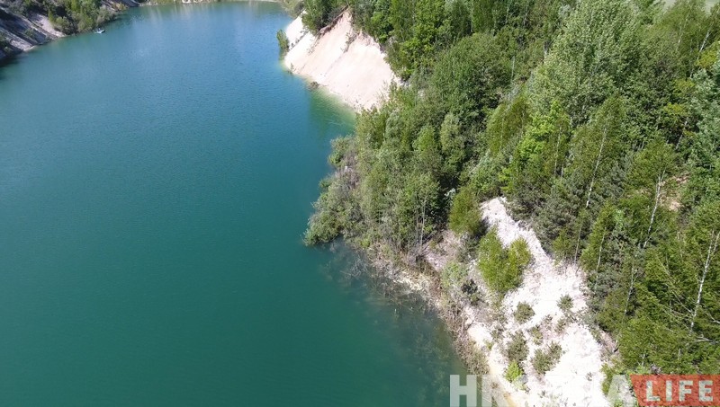 Раёны. Кварталы: Жахліва прыгожыя. Як выглядаюць гродзенскія кар'еры з вышыні (+відэа з дрона)