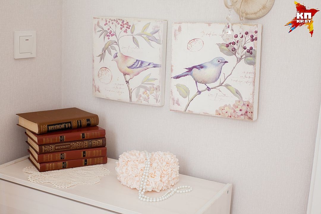 Рамантыка ў цэнтры Гродна: рамонт у кватэры царскіх часоў за $ 25 тысяч