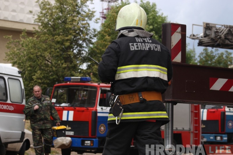 Тры чалавекі загінулі пры пажары ў Гродне Тры чалавекі загінулі пры пажары ў Гродне