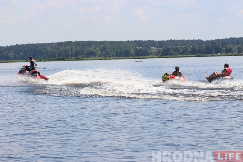 Гродзенец хоча развіваць актыўны адпачынак на вадасховішчы ГЭС. Але пакуль чакае рашэння ўладаў Гродзенец хоча развіваць актыўны адпачынак на вадасховішчы ГЭС. Але пакуль чакае рашэння ўладаў