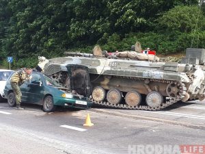 Гарэла "Экалагічная альтэрнатыва" пад Гродна. Відэа