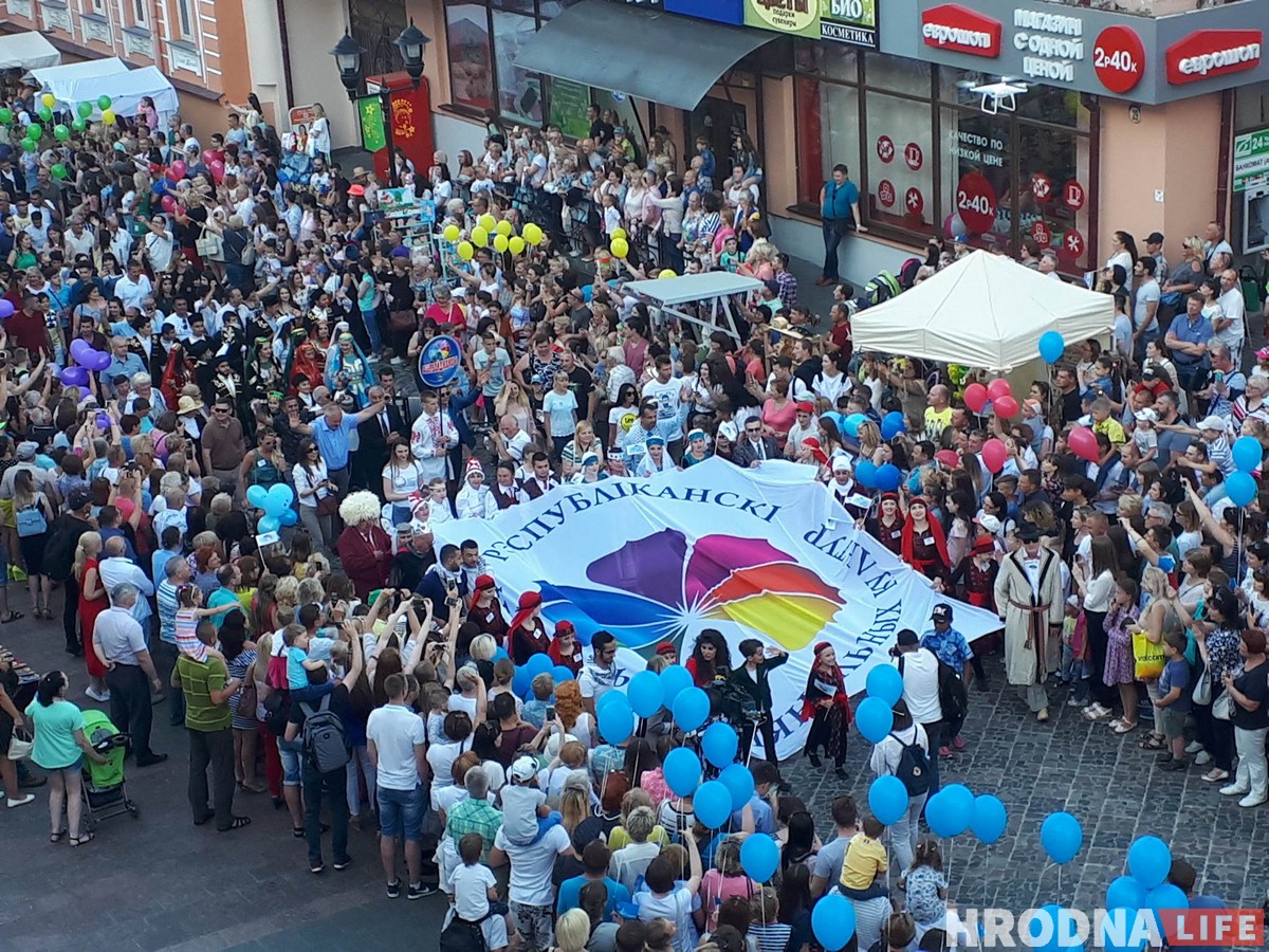 У Гродне праходзіць фестываль нацыянальных культур