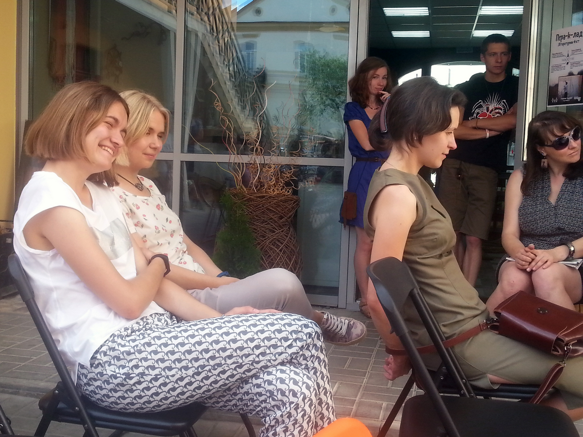 Show must go on. У Гродне прайшоў літаратурны фестываль Show must go on. У Гродне прайшоў літаратурны фестываль