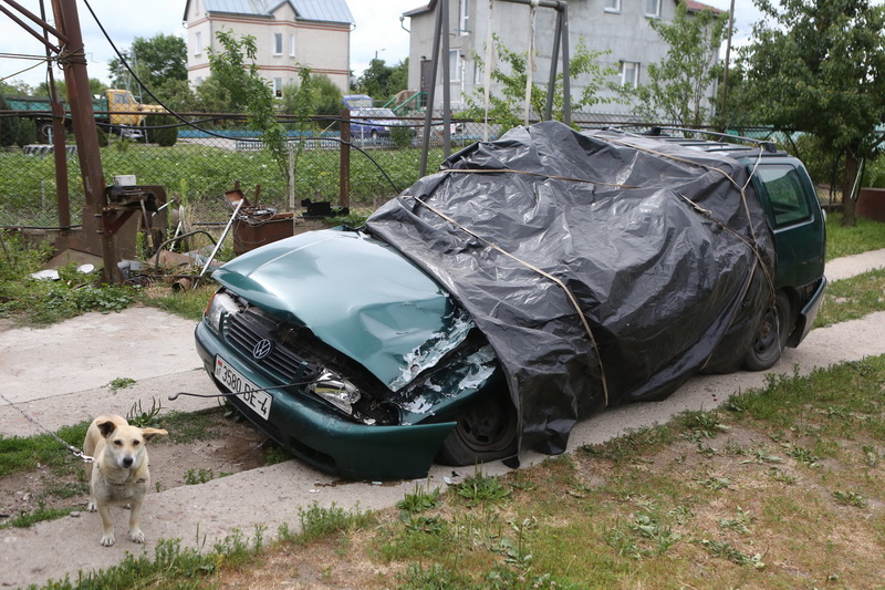 Водителю авто, который раздавила БМП, компенсировали ущерб