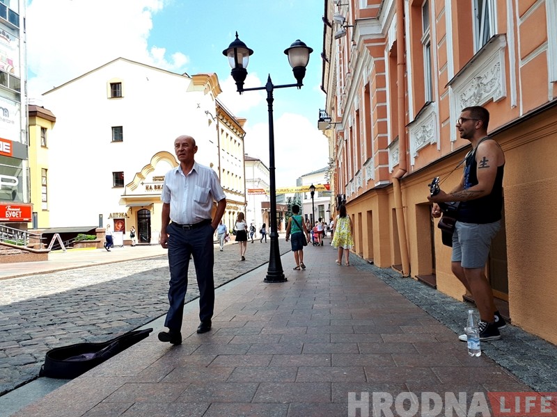 Жители центра Гродно собрали подписи против непрофессиональных музыкантов на Советской