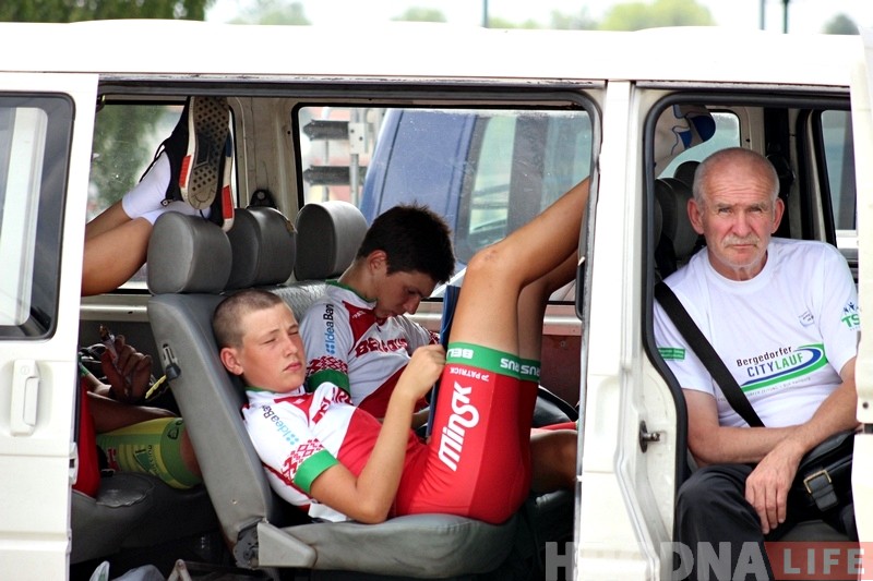 Удзельнікі велагонкі "Нёман" з Гродна адправіліся ў польскую Сакулку Удзельнікі велагонкі "Нёман" з Гродна адправіліся ў польскую Сакулку
