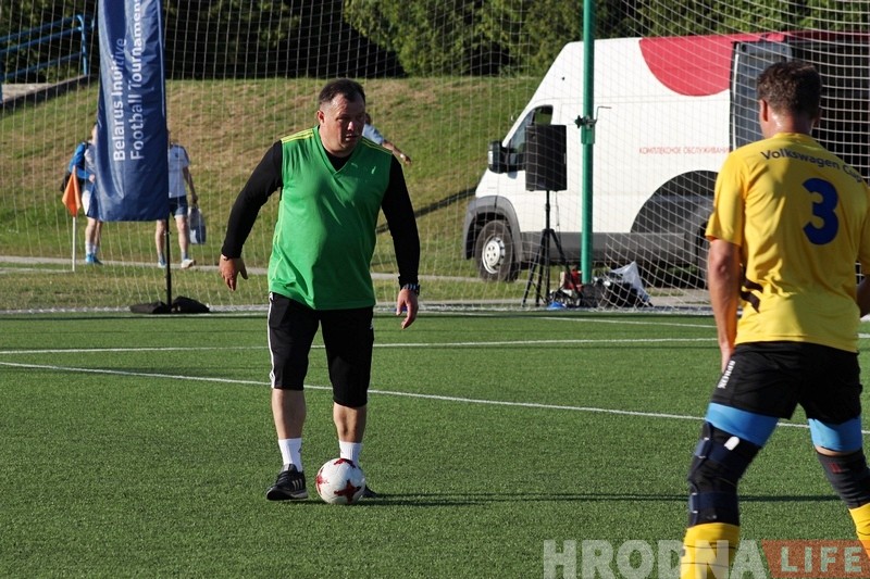 "Нёман" правёў матч супраць гродзенцаў са слабым зрокам, якія рыхтуюцца да міжнароднага турніру