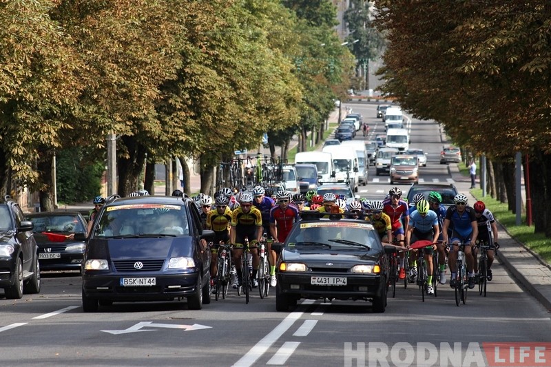 Удзельнікі велагонкі "Нёман" з Гродна адправіліся ў польскую Сакулку Удзельнікі велагонкі "Нёман" з Гродна адправіліся ў польскую Сакулку