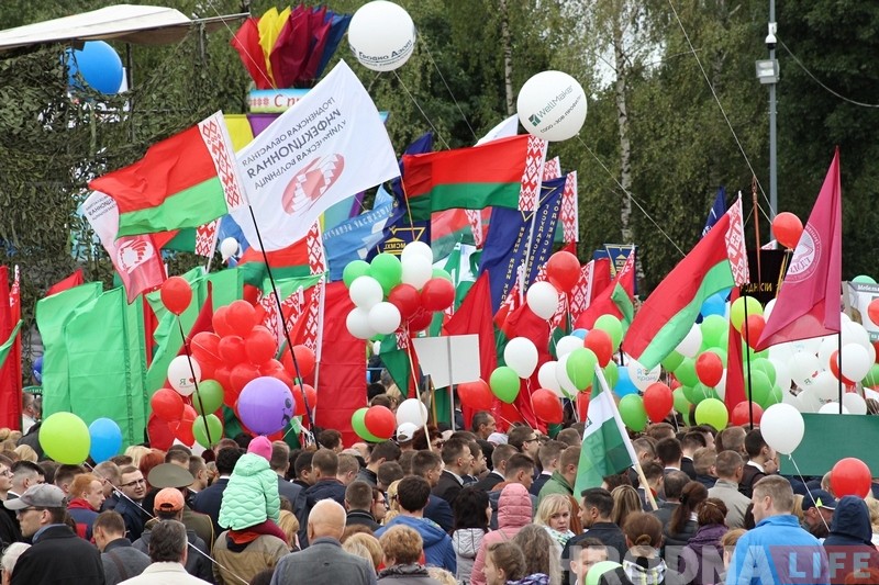 Гродна адзначае Дзень незалежнасці Гродна адзначае Дзень незалежнасці