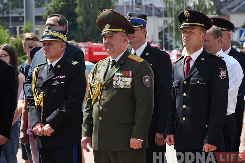 ФОТА: У Гродне адзначаюць Дзень пажарнай службы ФОТА: У Гродне адзначаюць Дзень пажарнай службы