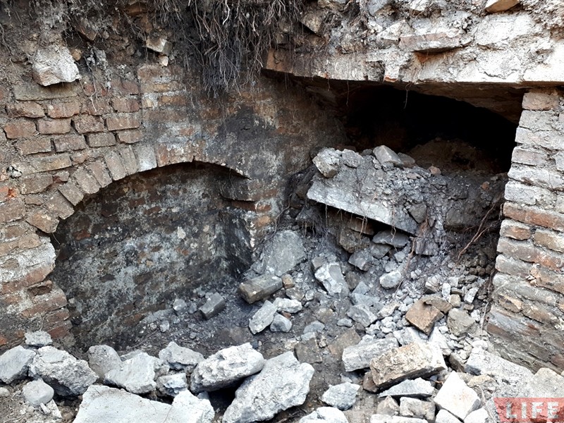 На вуліцы Найдуса адкапалі падвалы 19 стагоддзя