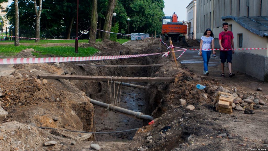 Падземная сцяна 12 стагоддзя магла б перавярнуць уяўленне пра Гродна. Але яе закопваюць