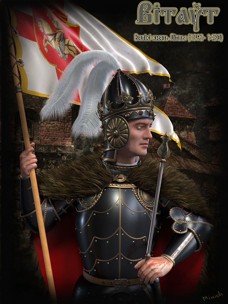 Глядзіце, як мог выглядаць Вітаўт. Майстар аднавіў яго знешнасць на падставе гравюры Глядзіце, як мог выглядаць Вітаўт. Майстар аднавіў яго знешнасць на падставе гравюры