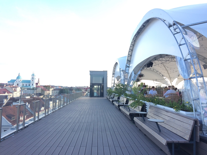 Не прапусціце! На даху ГД "Нёман" адкрываецца назіральная пляцоўка і кавярня Не прапусціце! На даху ГД "Нёман" адкрываецца назіральная пляцоўка і кавярня