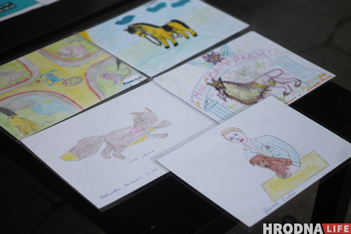 "Я дамалюю свой малюнак". У Гродне прайшла выстава ад анкахворых дзяцей "Я дамалюю свой малюнак". У Гродне прайшла выстава ад анкахворых дзяцей
