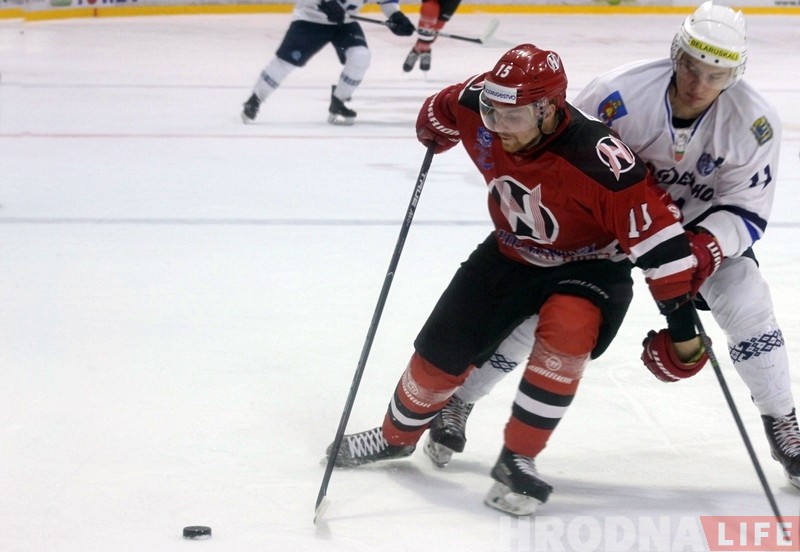 «Нёман» на сваім лёдзе саступіў «Дынама-Маладзечна»