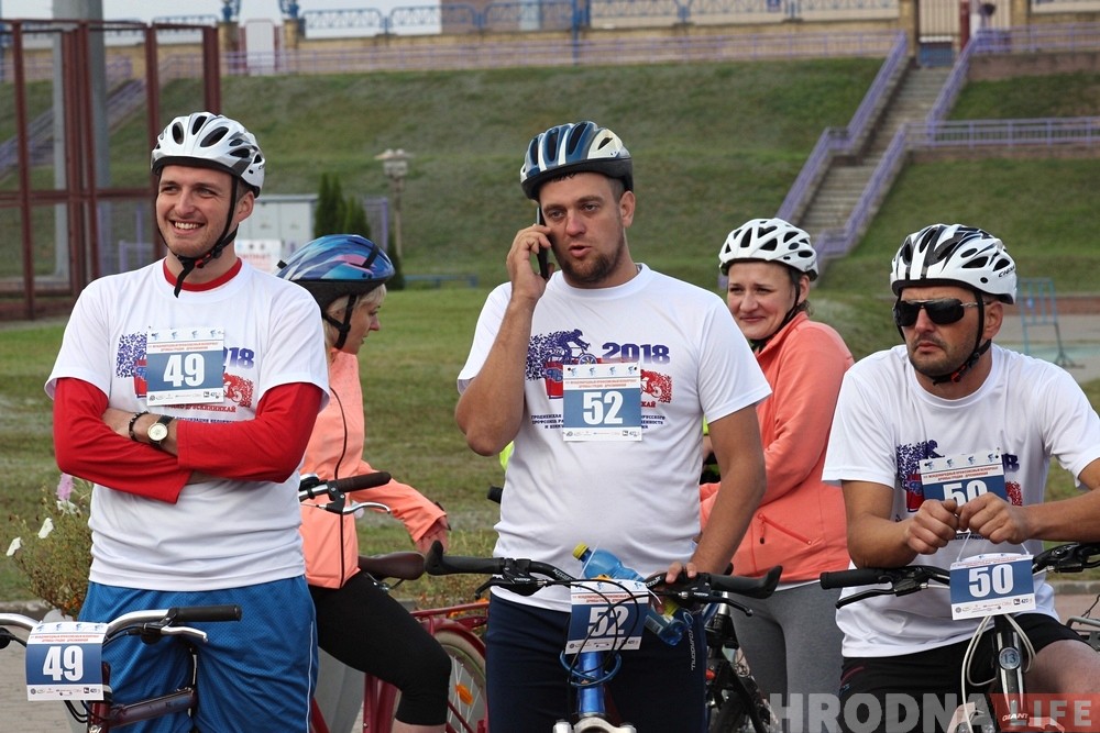 Фотафакт: у Гродне стартаваў міжнародны прафсаюзны велапрабег Фотафакт: у Гродне стартаваў міжнародны прафсаюзны велапрабег