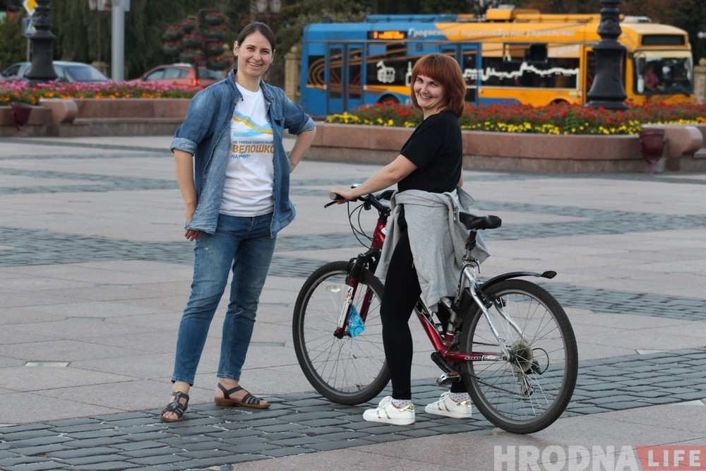 "Да кожнага індывідуальны падыход". У Гродне стартавалі бясплатныя курсы для тых, хто не ўмее катацца на ровары