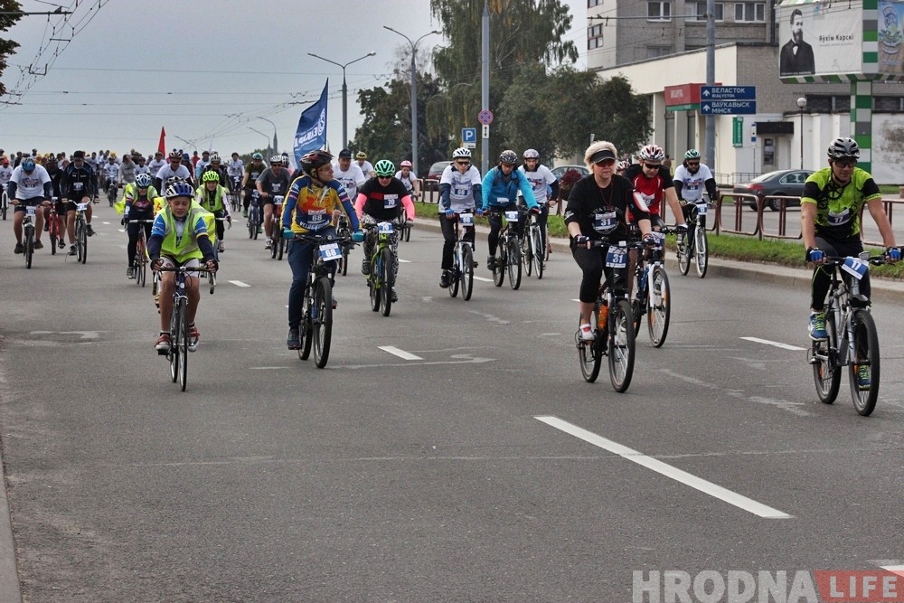 Фотафакт: у Гродне стартаваў міжнародны прафсаюзны велапрабег Фотафакт: у Гродне стартаваў міжнародны прафсаюзны велапрабег