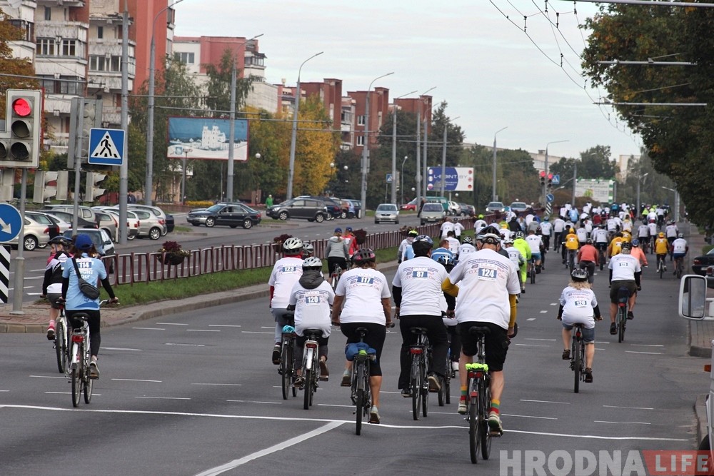 Фотафакт: у Гродне стартаваў міжнародны прафсаюзны велапрабег Фотафакт: у Гродне стартаваў міжнародны прафсаюзны велапрабег