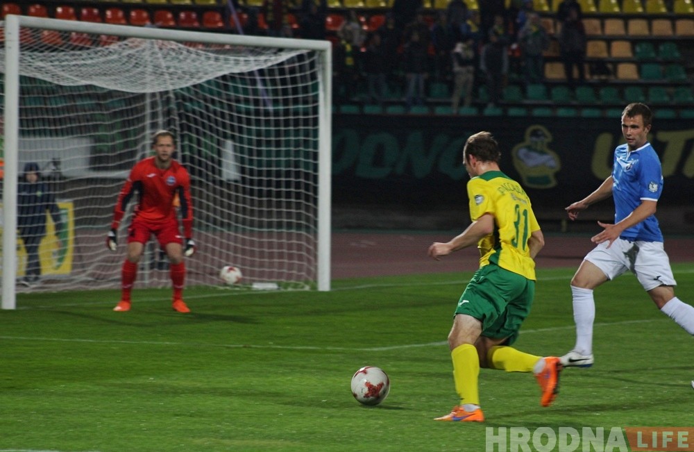 "Нёман" губляе ачкі ў матчы з "Праменем"