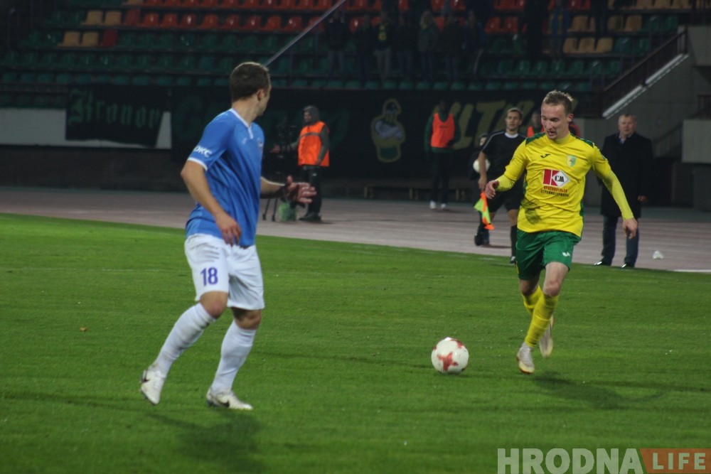 "Нёман" губляе ачкі ў матчы з "Праменем"