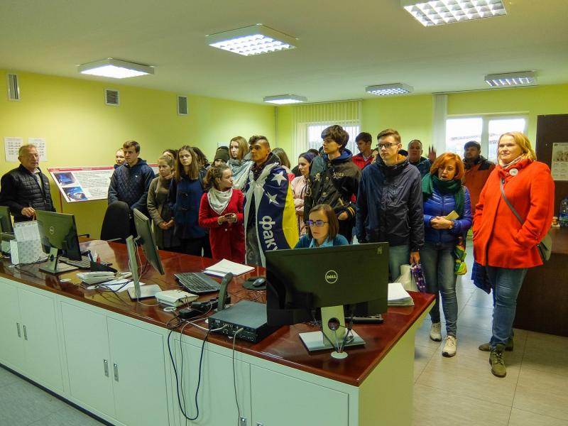 «Аз есмь эколог» клялись студенты на мусоросортировочном заводе в Гродно