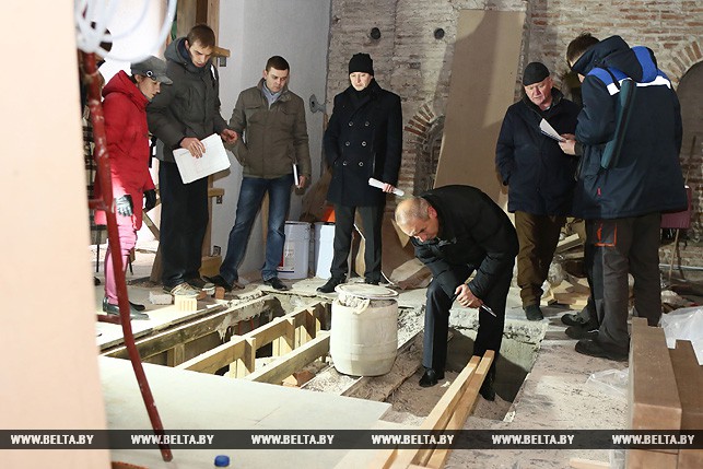 Пасля рэканструкцыі ў Каложскай царкве будзе шкляная падлога