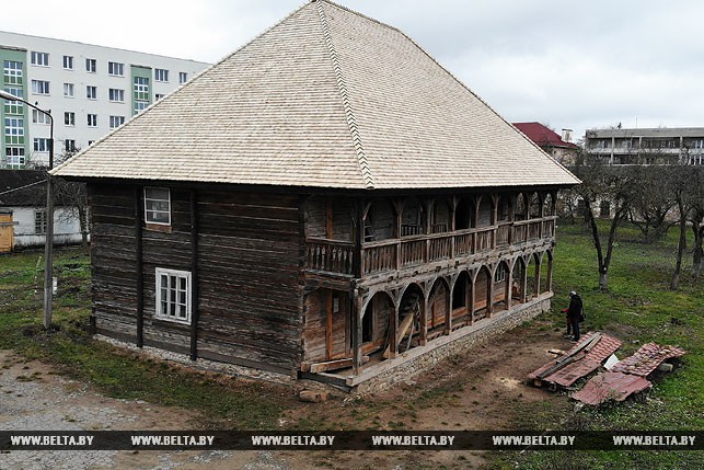 Гродзенскаму лямусу замянілі дах. Завершаны трэці этап рэстаўрацыі