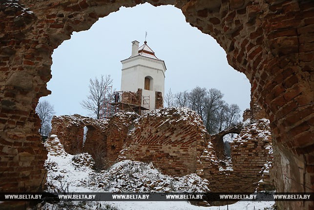 Паўночную вежу Гальшанскага замка адновяць да канца 2018 года
