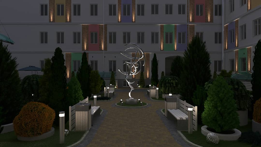 Глядзіце, як зменьваецца дворык былой пальчаткавай фабрыкі Глядзіце, як зменьваецца дворык былой пальчаткавай фабрыкі