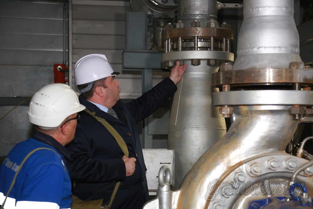 Прырост - больш за 200 мільёнаў даляраў. Будаўніцтва цэха азотнай кіслаты на «Гродна Азот» завершаць да канца года