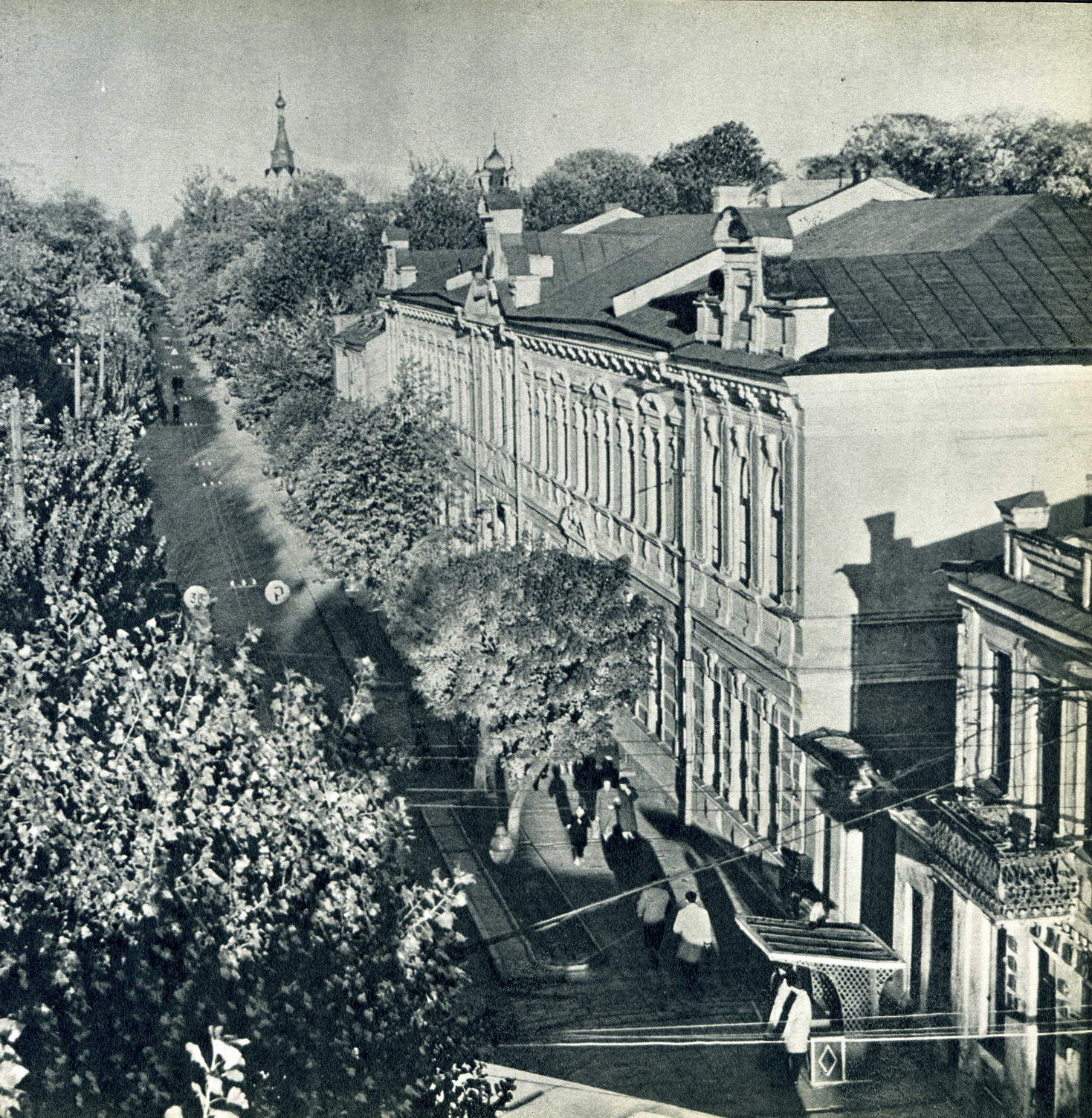 Смотри и плачь! Какой зеленый был Гродно когда-то (а теперь совсем лысый)