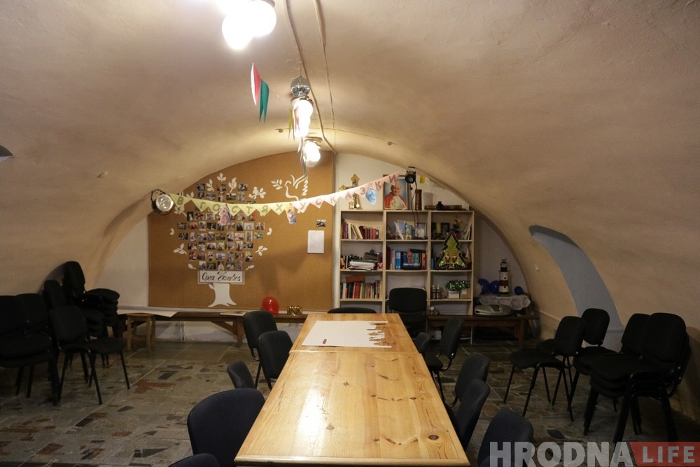 Падвалы брыгіцкага касцёла перарабілі ў музей і месца сустрэч для моладзі Падвалы брыгіцкага касцёла перарабілі ў музей і месца сустрэч для моладзі