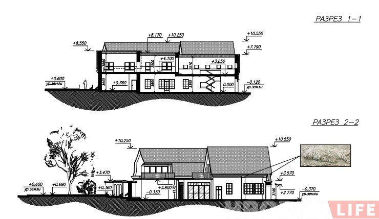 Даже рыбку на фасаде восстановят: проектировщики показали, что построят на Замковой