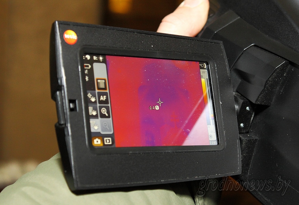 У Каложы памераюць клімат. Абдумваюць падагрэў сцяны У Каложы памераюць клімат. Абдумваюць падагрэў сцяны