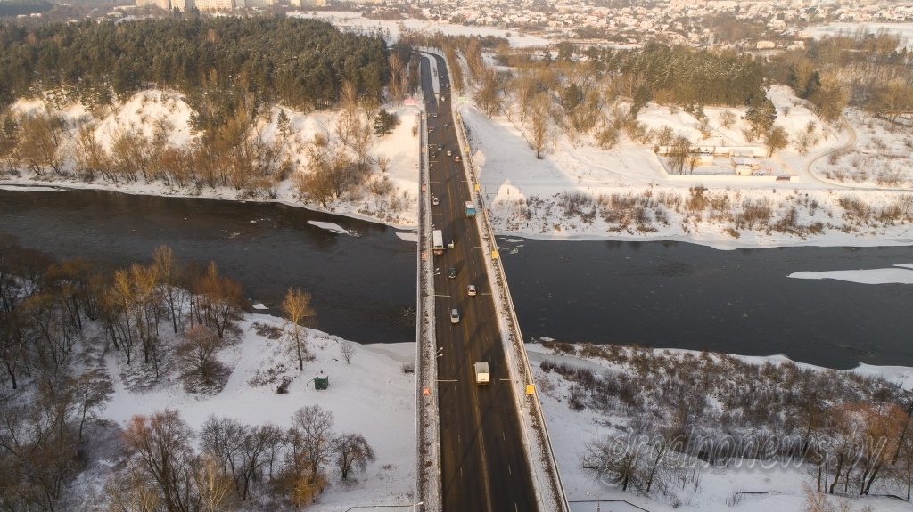 Румлёўскі і Новы масты ўвесну будуць закрываць па палосах – на капітальны рамонт