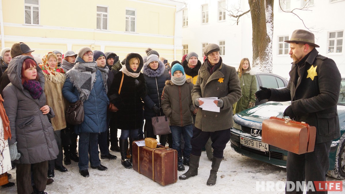 Па гета з Русланам Кулевічам: гродзенцы прайшлі слядамі ахвяр Халакоста