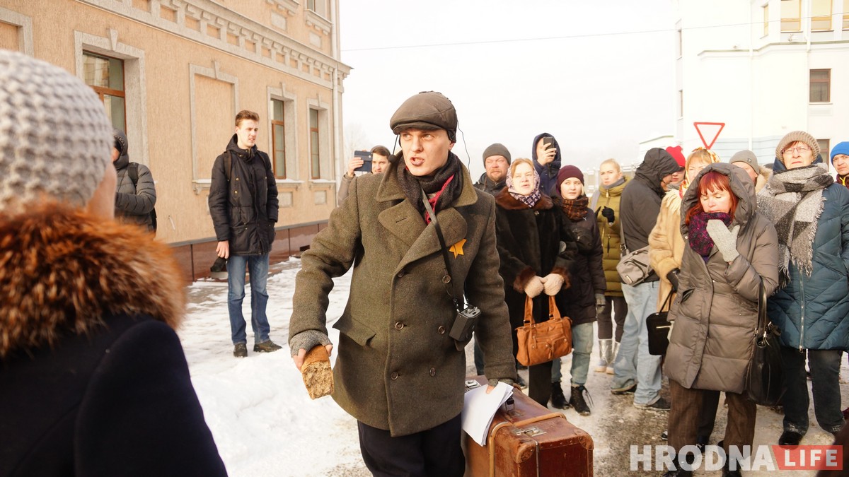 Па гета з Русланам Кулевічам: гродзенцы прайшлі слядамі ахвяр Халакоста