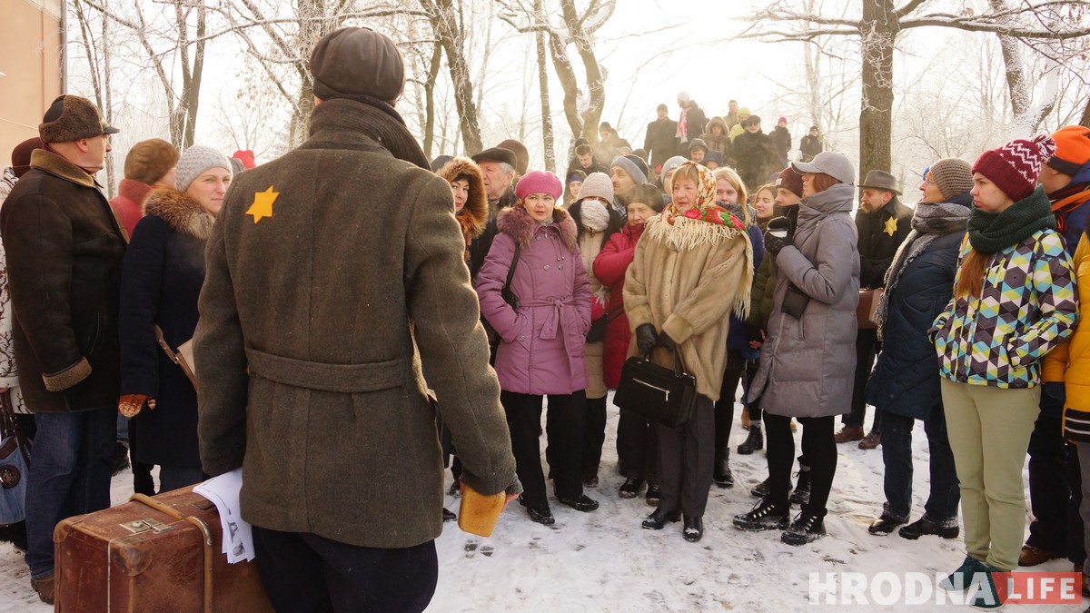 Па гета з Русланам Кулевічам: гродзенцы прайшлі слядамі ахвяр Халакоста
