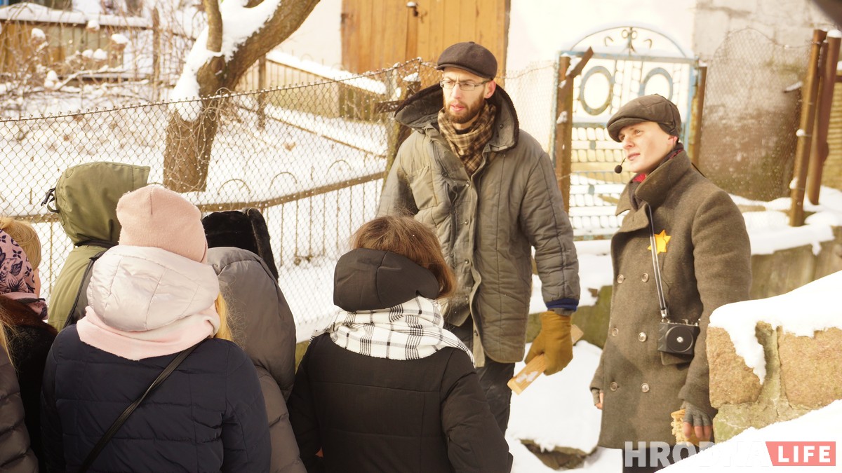 Па гета з Русланам Кулевічам: гродзенцы прайшлі слядамі ахвяр Халакоста