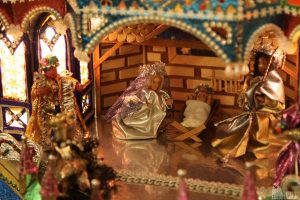 Як адзначалі Раство стагоддзі таму паказваюць у музеі гісторыі рэлігіі